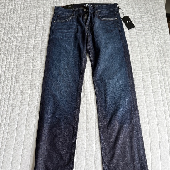 7 For All Mankind - Men’s NEW Jeans with Tag - Straight Leg - Picture 1 of 5